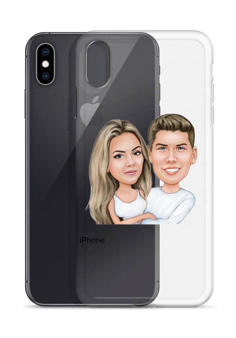 Clear Case for iPhone - Just Karikatur