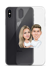 Clear Case for iPhone - Just Karikatur