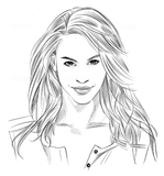 Skitse portræt - tegning efter dine fotos - Just Karikatur