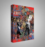 Be creative - Plakat/Lærred - Just Karikatur