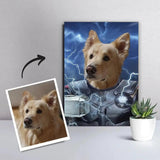 Royal kæledyrsportræt 11 - Alba - Just Karikatur