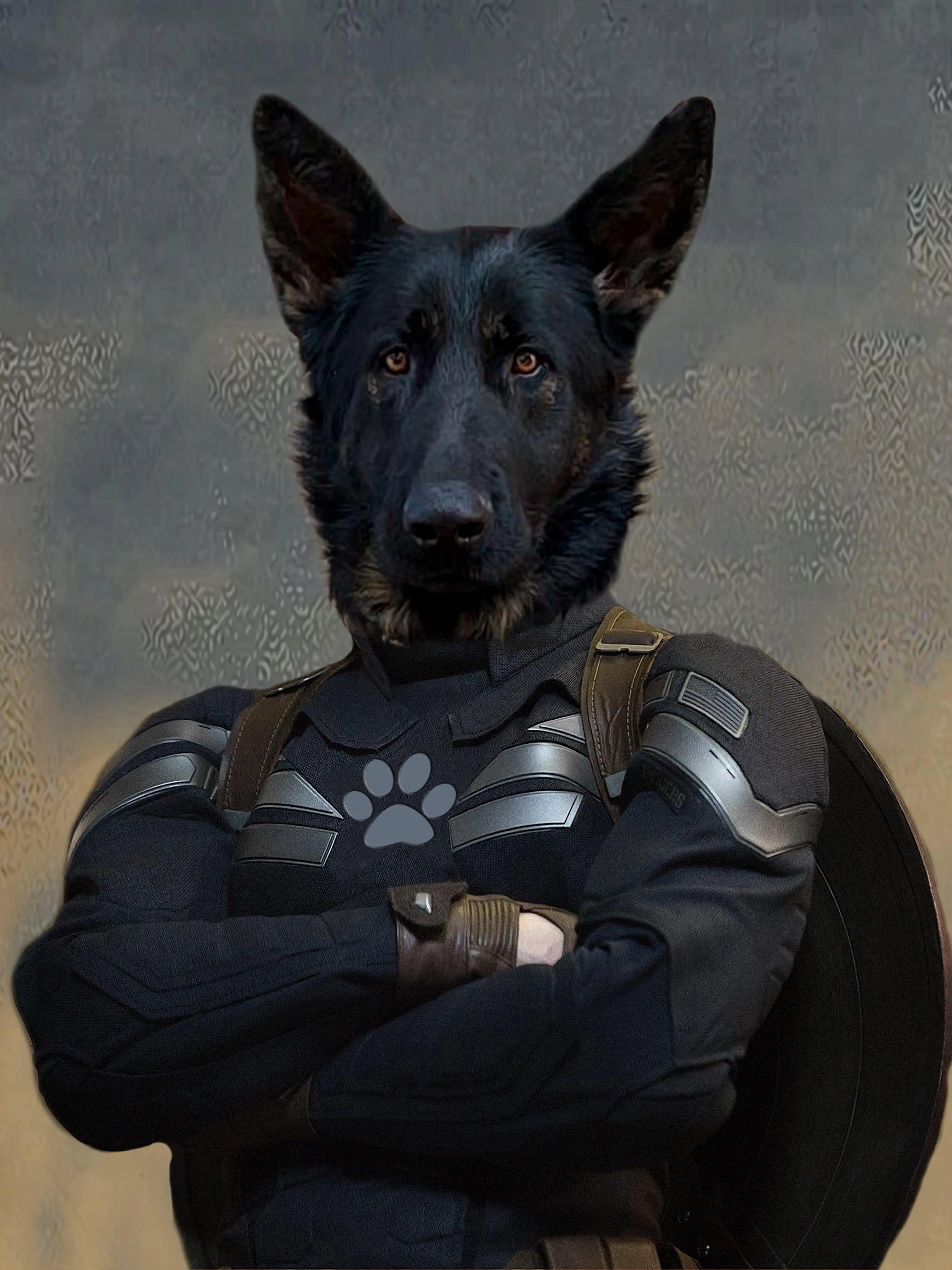 Royal kæledyrsportræt 5 - Balou - Just Karikatur