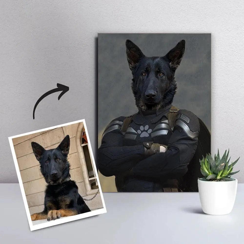 Royal kæledyrsportræt 5 - Balou - Just Karikatur