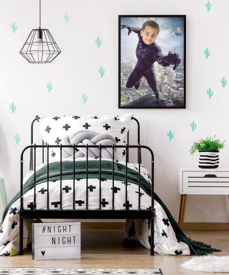 Black panther - karikaturtegning efter dine fotos - Just Karikatur