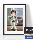 Buzz - karikaturtegning efter dine fotos - Just Karikatur