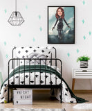 Cat Woman - karikaturtegning efter dine fotos - Just Karikatur