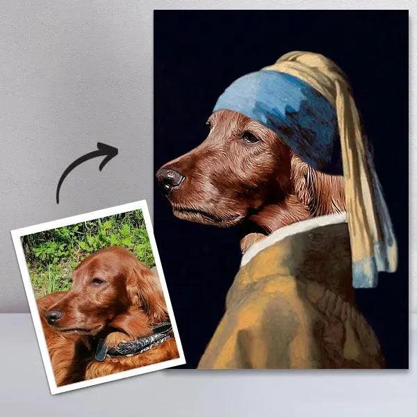 Royal kæledyrsportræt 24 - Charlie - Just Karikatur