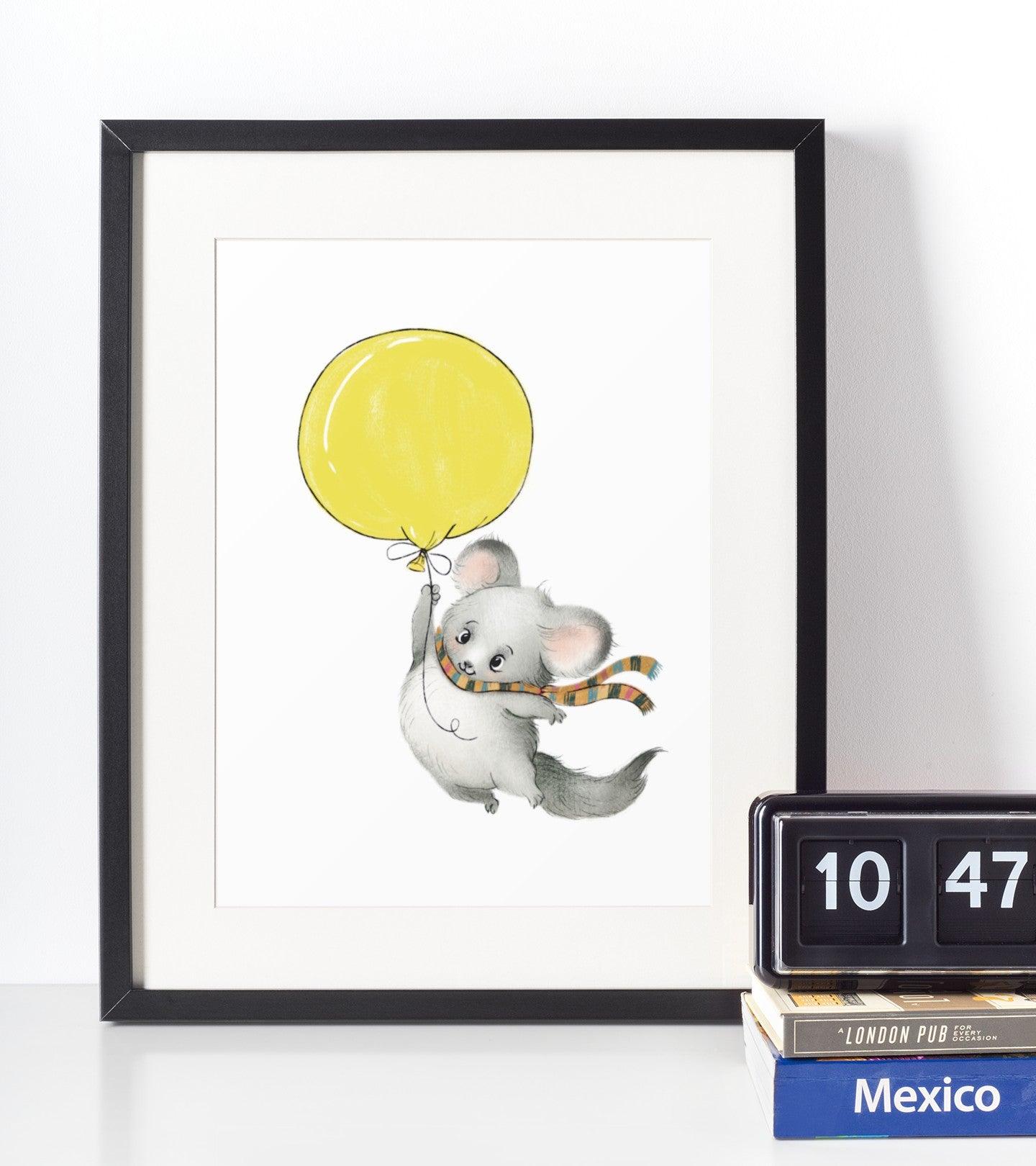 Chinchilla - Børneplakat - Just Karikatur