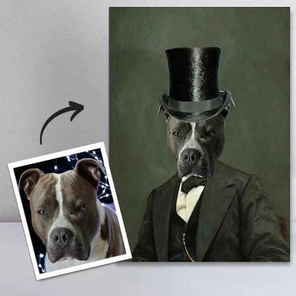 Royal kæledyrsportræt 4 - Cleo - Just Karikatur