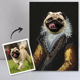 Royal kæledyrsportræt 16 - Coco - Just Karikatur