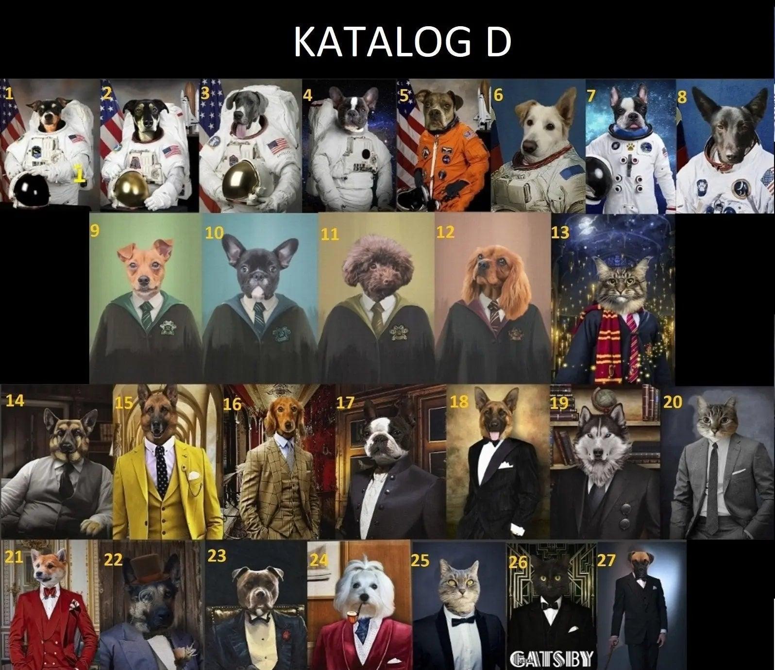 Dyr - Med kostume efter dine fotos - Just Karikatur