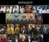 Dyr - Med kostume efter dine fotos - Just Karikatur