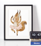 Egern - Børneplakat - Just Karikatur