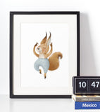 Egern2 - Børneplakat - Just Karikatur