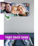Fars dags gave - Dream portræt efter dine fotos - Just Karikatur