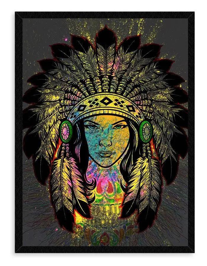 Farverig Plakat - Aylen - Just Karikatur