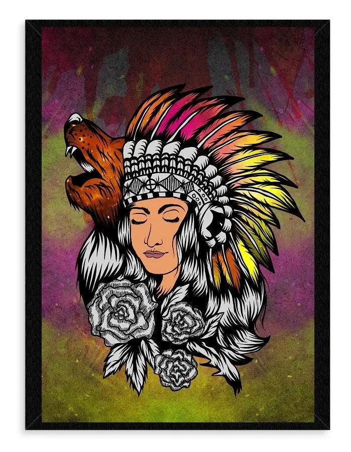 Farverig Plakat - Peta - Just Karikatur