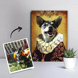 Royal kæledyrsportræt 25 - Felix - Just Karikatur