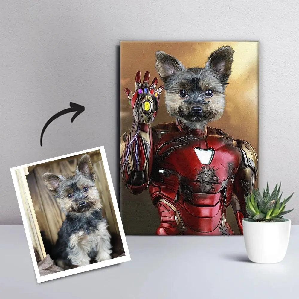 Royal kæledyrsportræt 13 - Fie - Just Karikatur