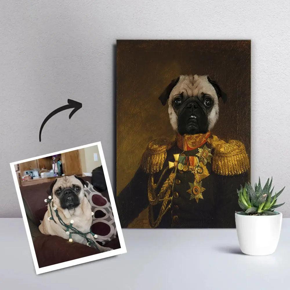 Royal kæledyrsportræt 20 - Findus - Just Karikatur