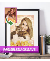 Fødselsdagsgave - Dream portræt efter dine fotos - Just Karikatur