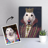 Royal kæledyrsportræt 15 - Frida - Just Karikatur