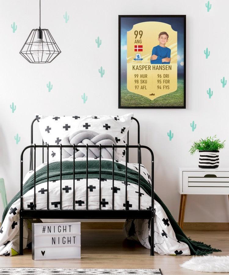 Fut card plakat - Just Karikatur