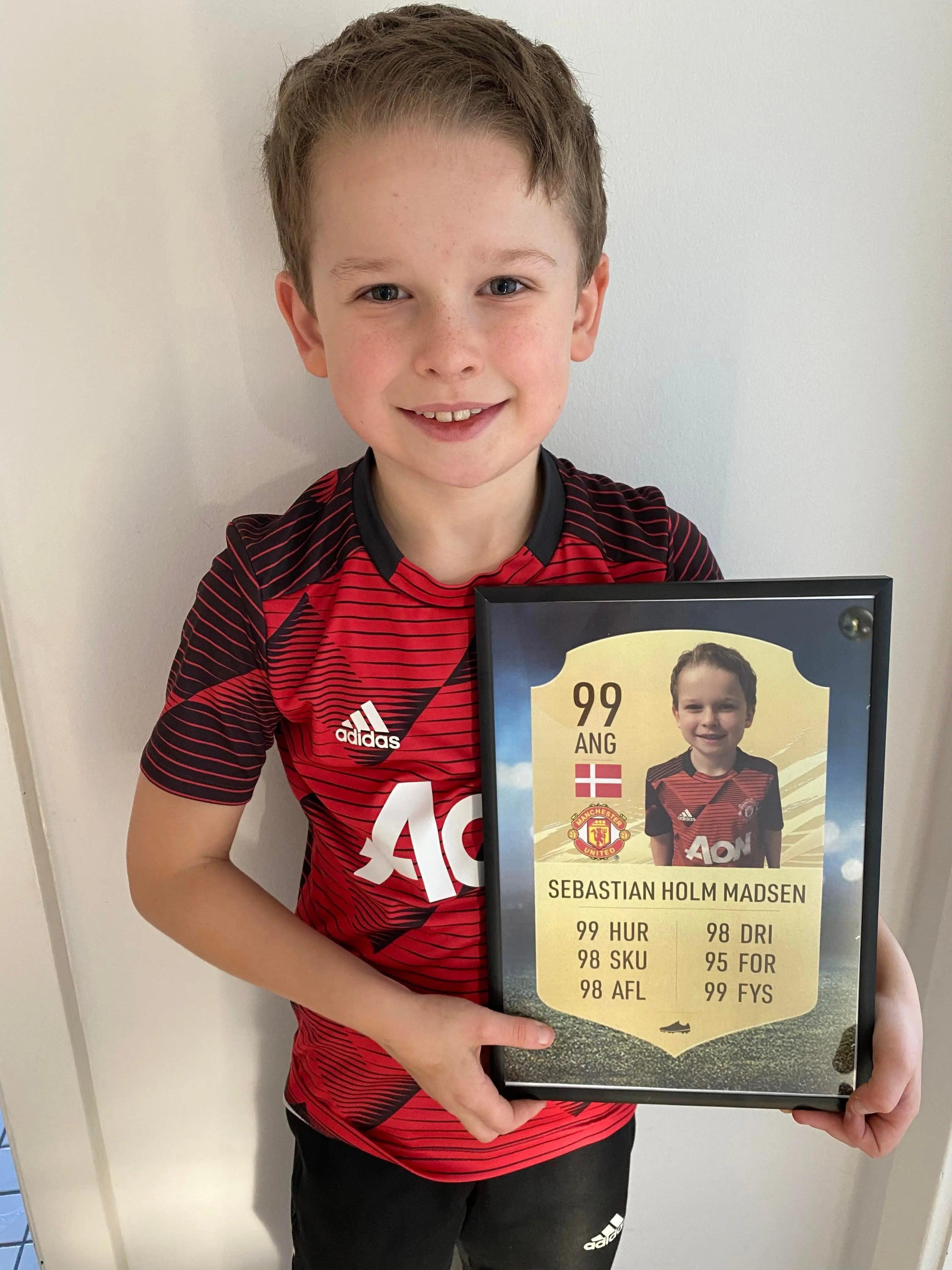 Fut card plakat - Just Karikatur