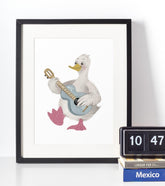 Gås - Børneplakat - Just Karikatur