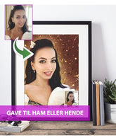 Gave til ham eller hende - Dream portræt efter dine fotos - Just Karikatur