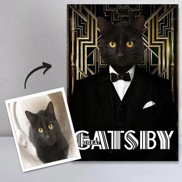 Royal kæledyrsportræt 1 - Hugo - Just Karikatur