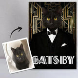 Royal kæledyrsportræt 1 - Hugo - Just Karikatur