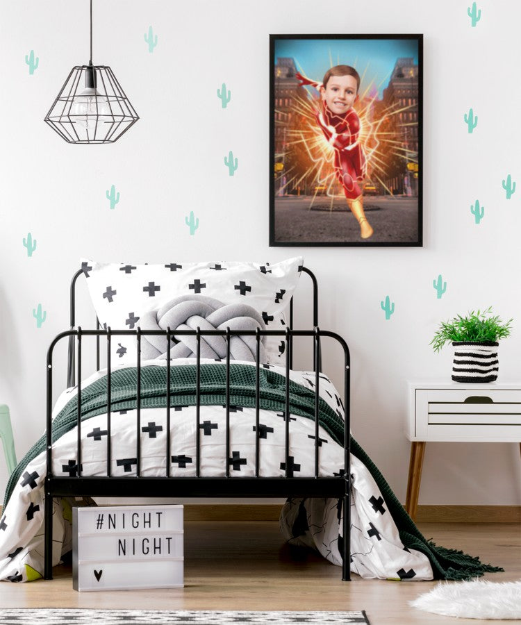 Ironman - karikaturtegning efter dine fotos - Just Karikatur