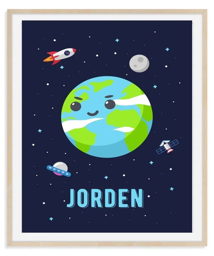 Jorden - rumplakat - Just Karikatur