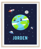 Jorden - rumplakat - Just Karikatur