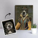 Royal kæledyrsportræt 18 - Leo - Just Karikatur