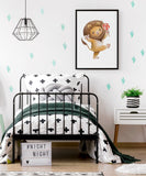 Løve - Børneplakat - Just Karikatur