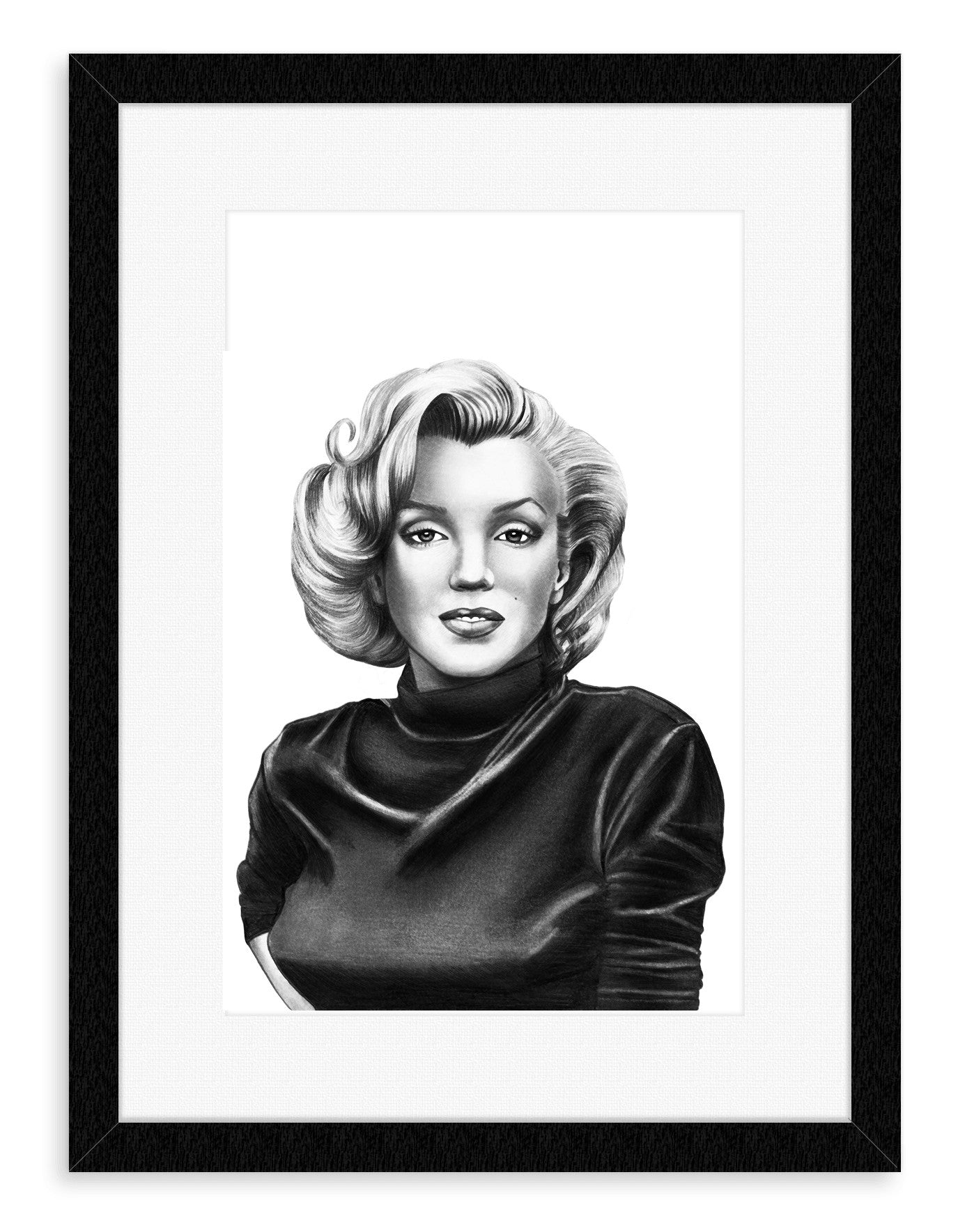 Marilyn Monroe - Karikatur Plakat - Just Karikatur