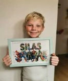 Marvel Avengers - Navneplakat - Just Karikatur