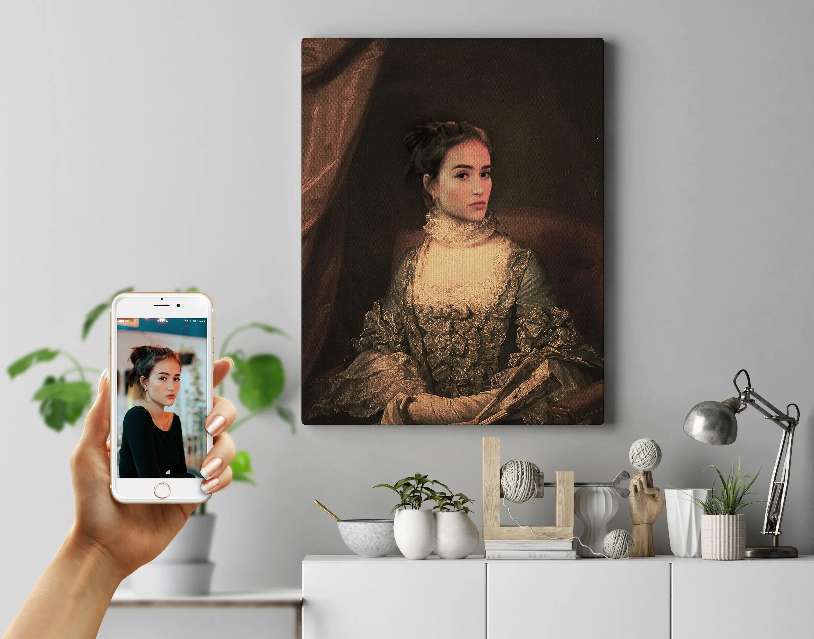 Mayesty - Royal portræt efter dine fotos - Just Karikatur