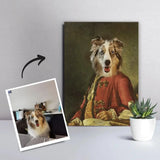 Royal kæledyrsportræt 26 - Molly - Just Karikatur