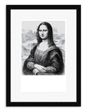 Mona Lisa - Portræt Plakat - Just Karikatur
