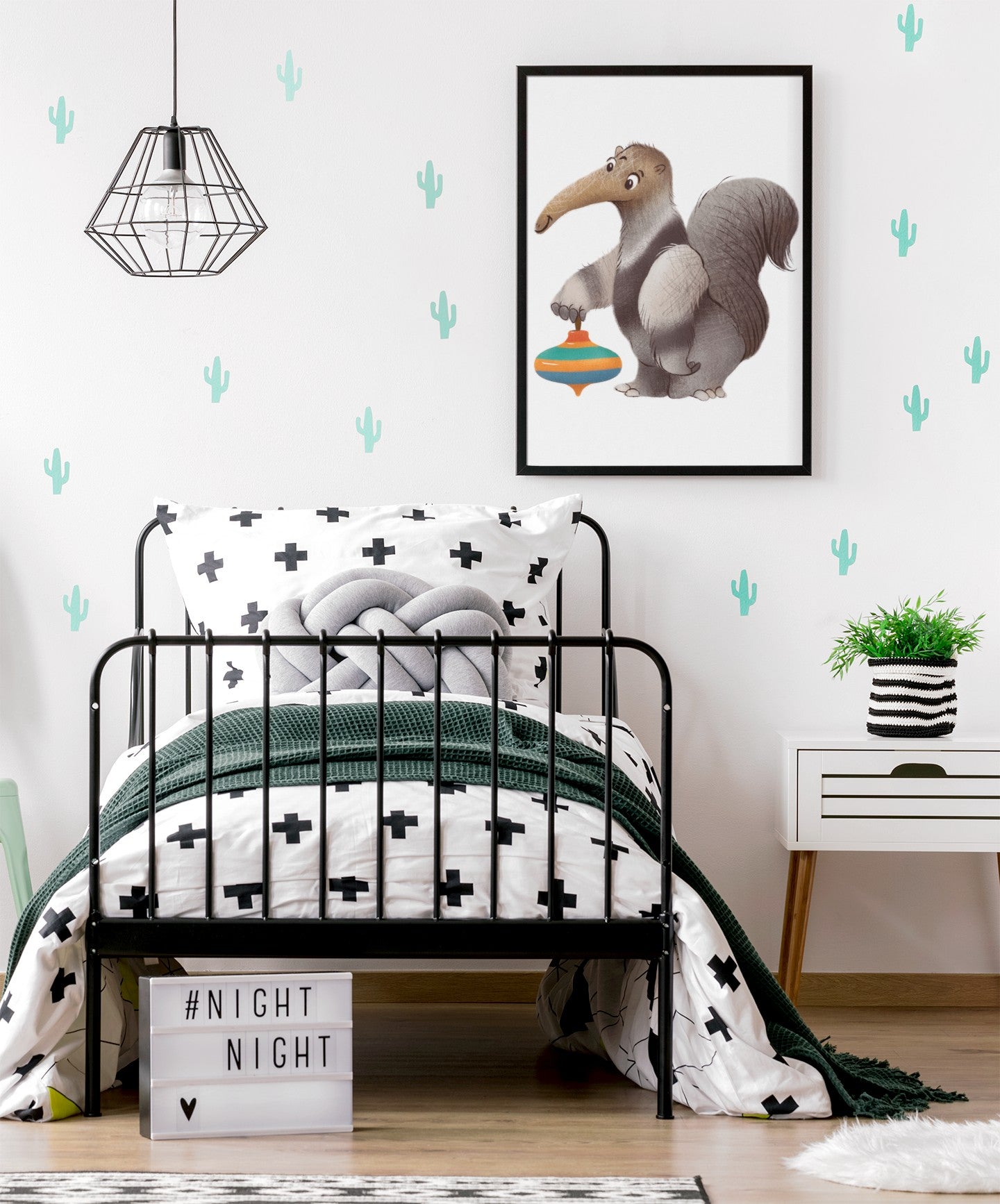 Myresluger - Børneplakat - Just Karikatur