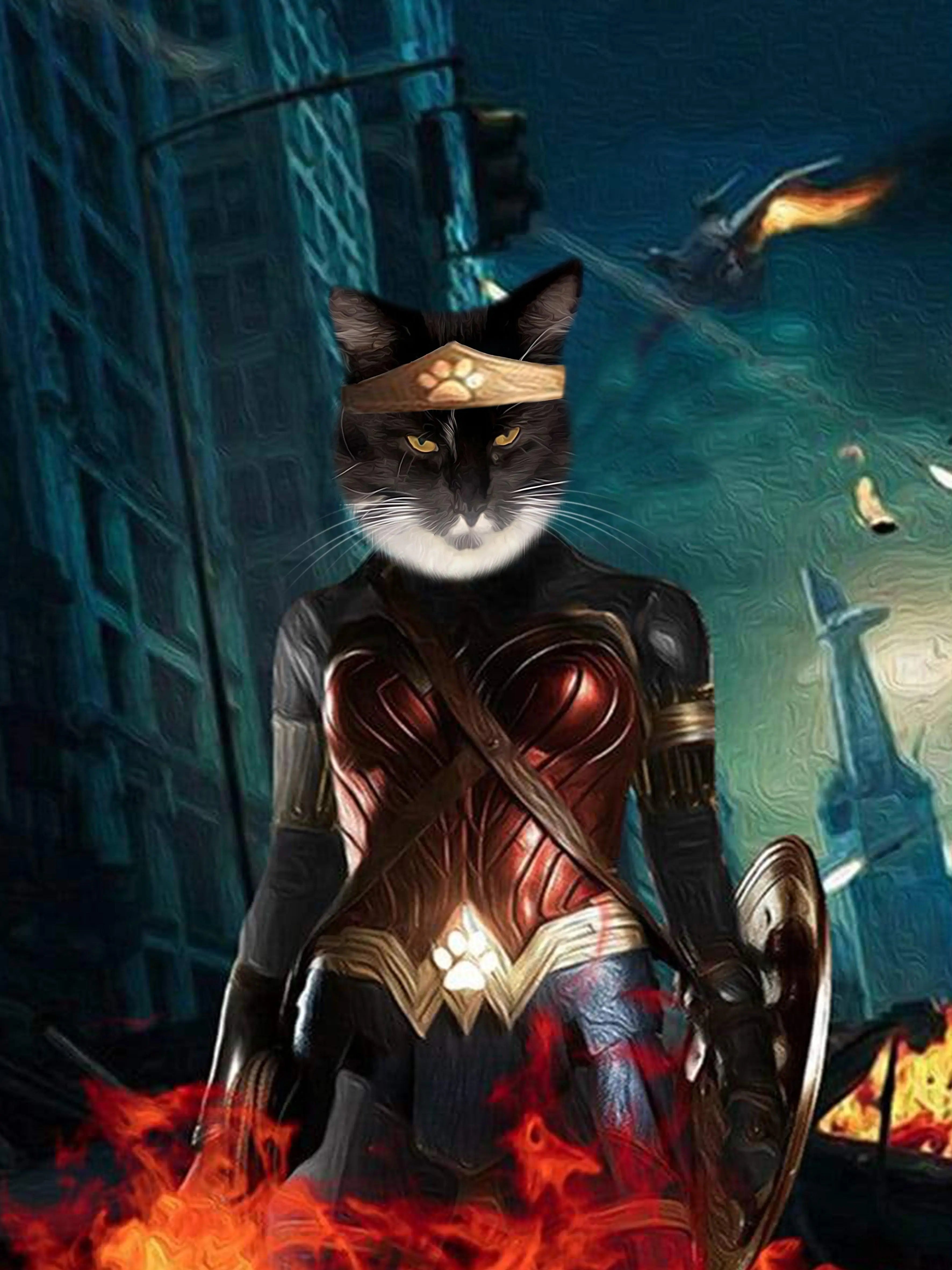 Royal kæledyrsportræt 22 - Nala - Just Karikatur