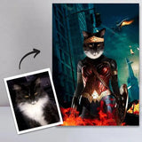 Royal kæledyrsportræt 22 - Nala - Just Karikatur