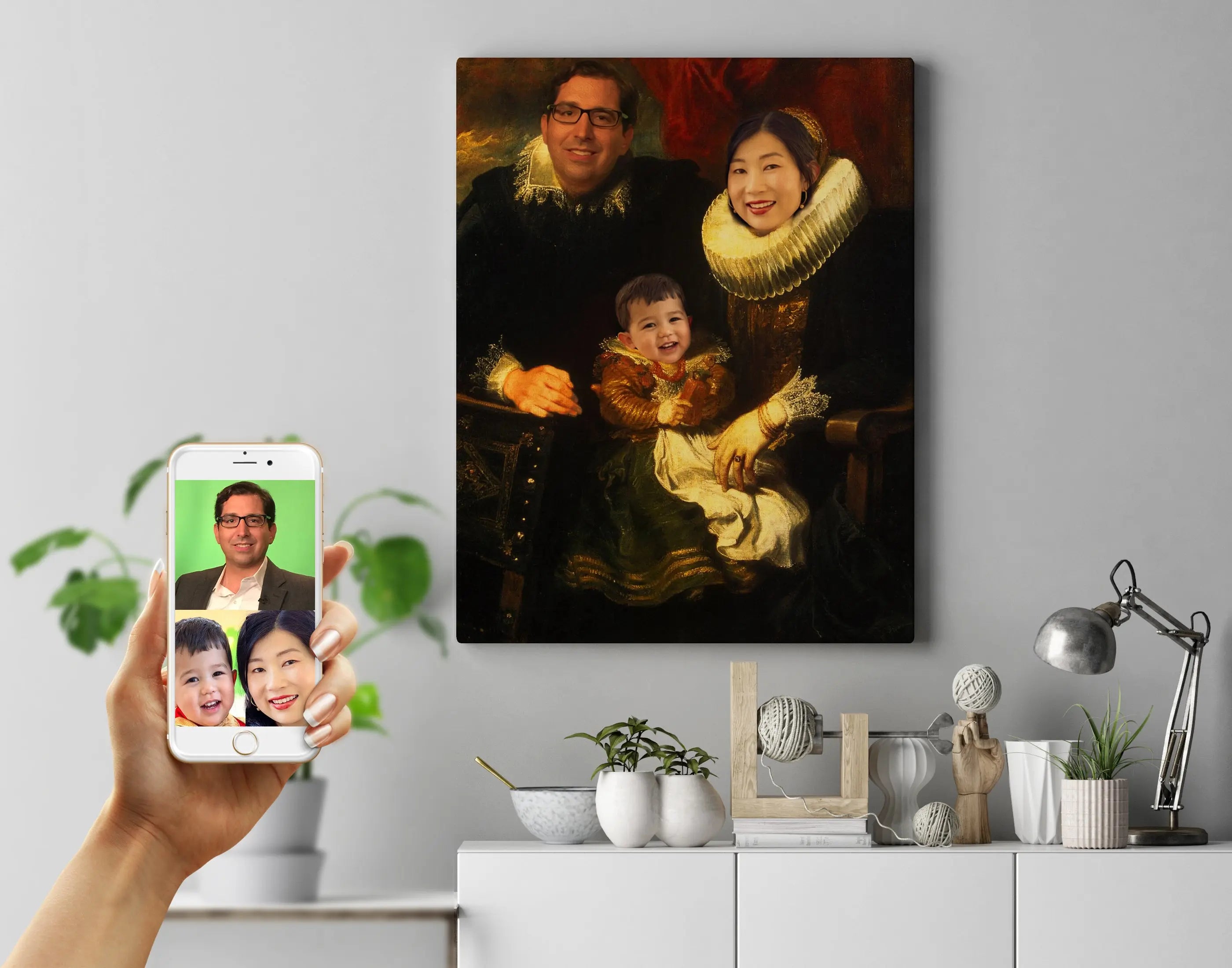 Royal Couple - Royal portræt efter dine fotos - Just Karikatur