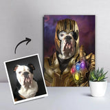 Royal kæledyrsportræt 8 - Silke - Just Karikatur