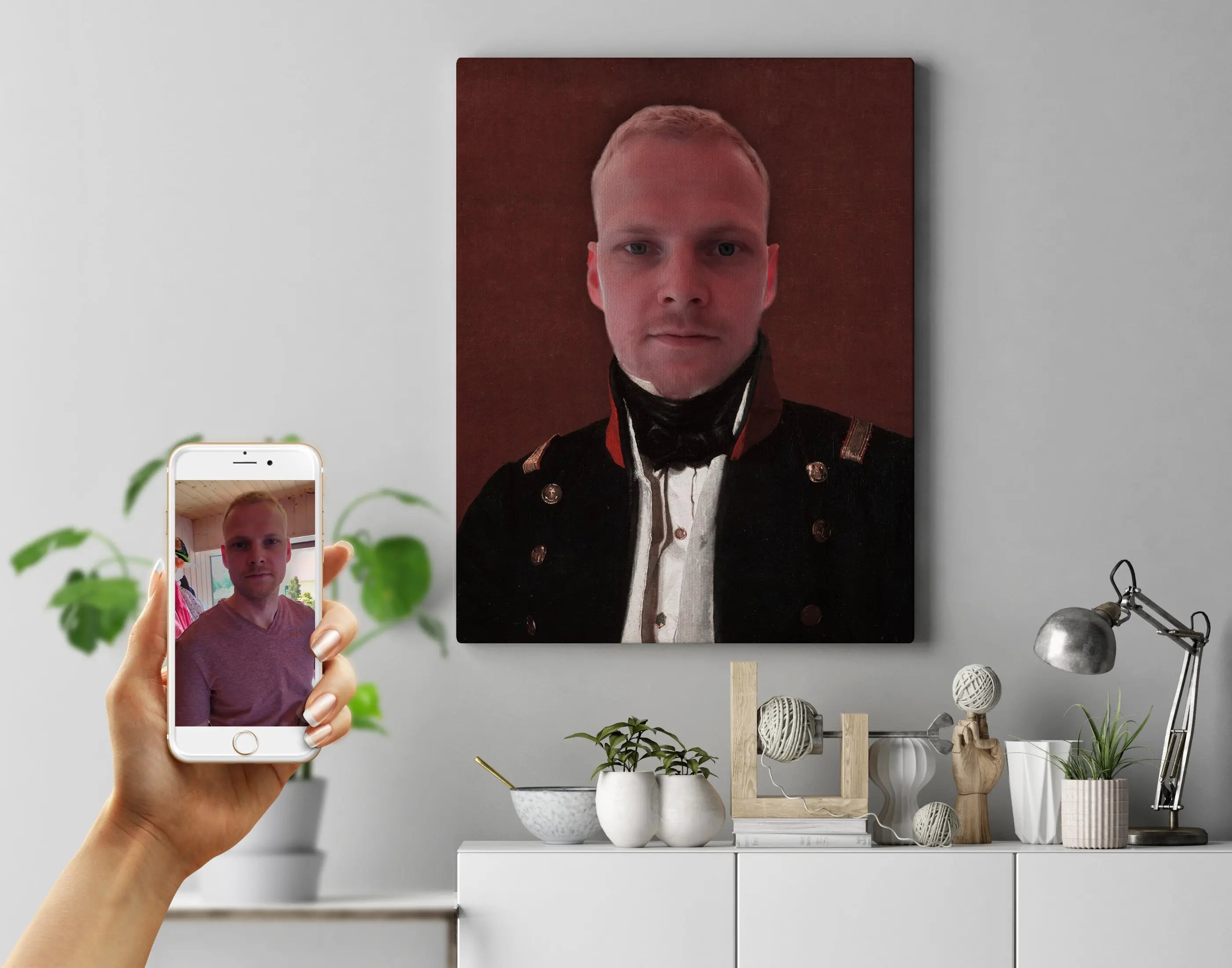 The prince - Royal portræt efter dine fotos - Just Karikatur