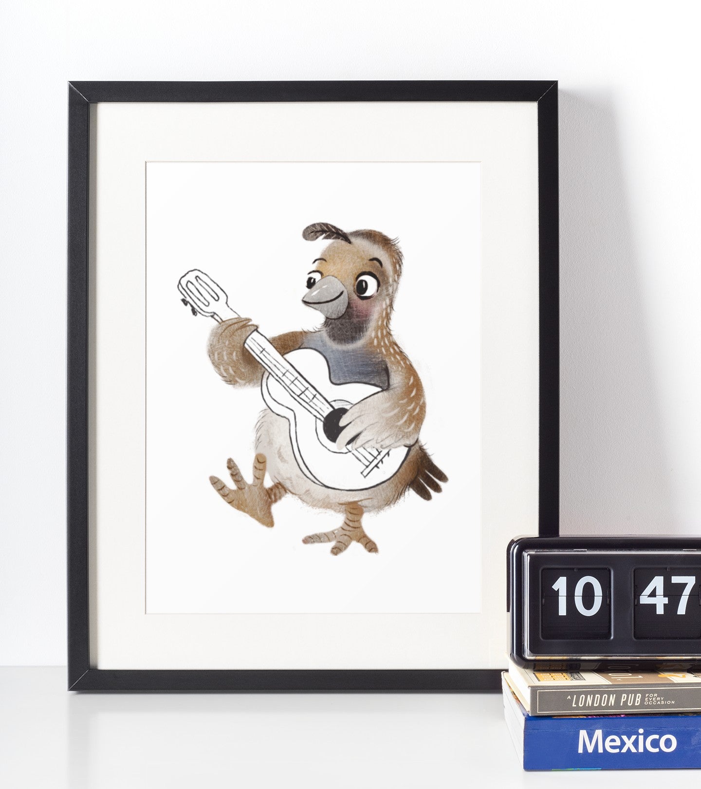 Vagtel - Børneplakat - Just Karikatur