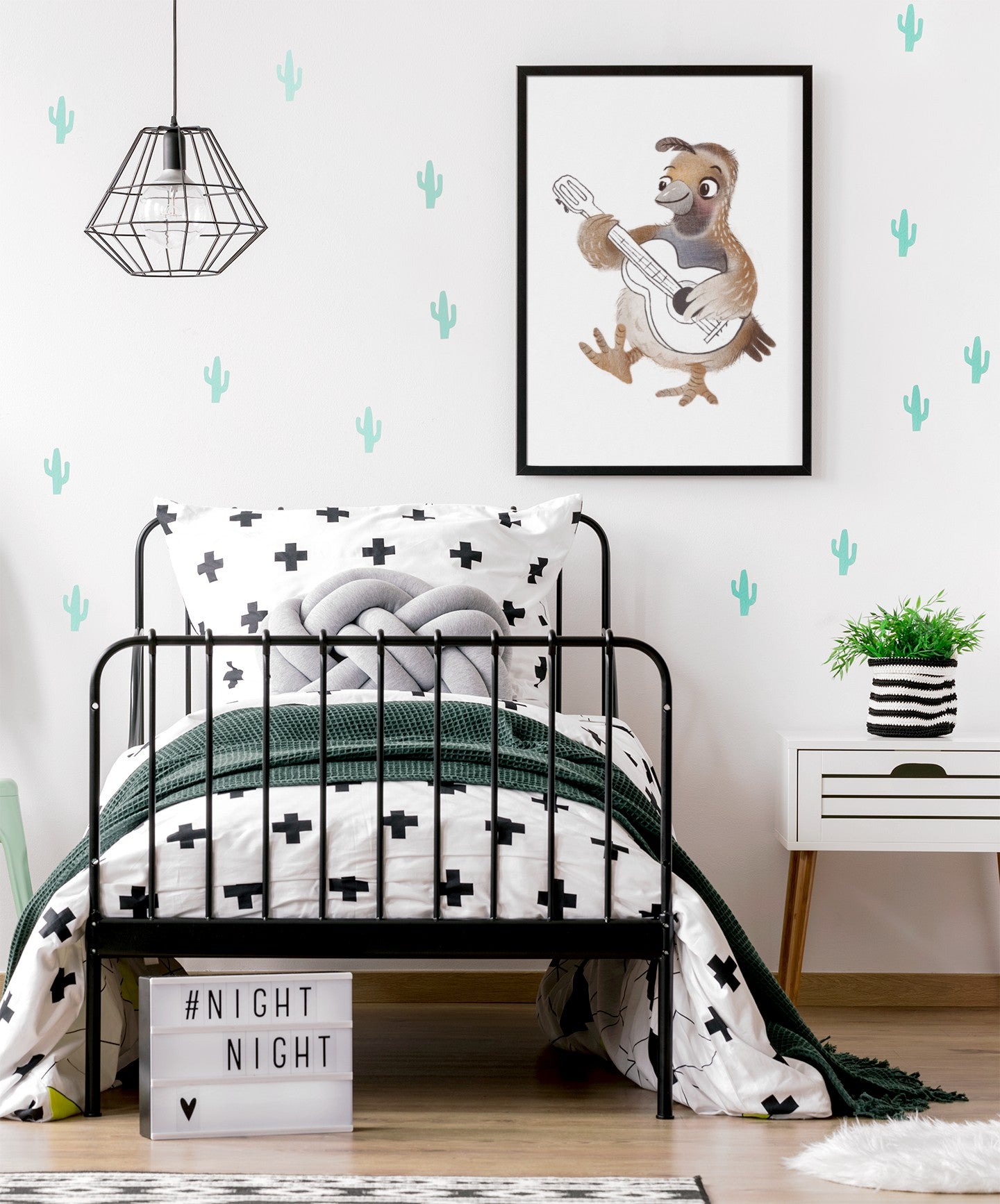 Vagtel - Børneplakat - Just Karikatur